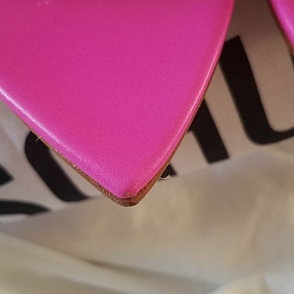 SCHUTZ neon pink Soraya heels sexy NIB - Picture 5 of 9